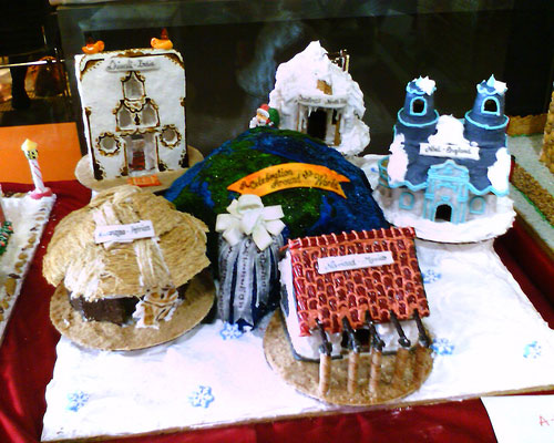 Around The World Gingerbread Houses