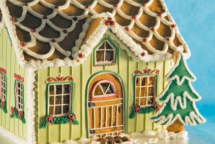 gingerbread bungalow template