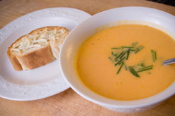 carrot ginger soup