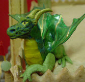 edible clay dragon