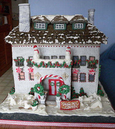 Unusual Gingerbread House