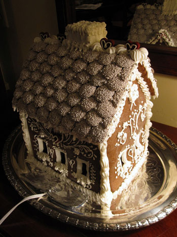 gingerbread bungalow back view