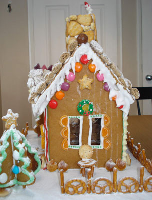 gingerbread bungalow other side