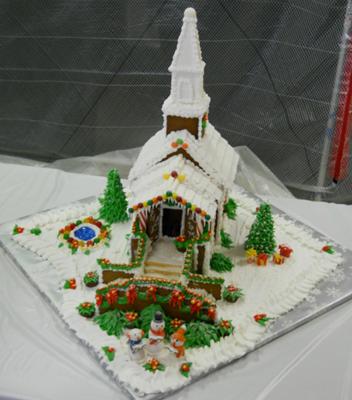 gingerbread church