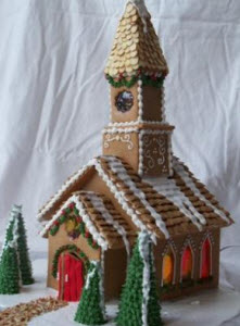 gingerbread church