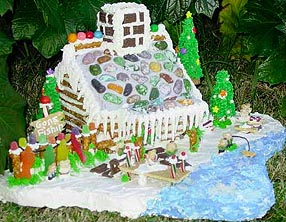 gingerbread-house-ponds-lake