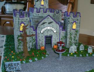 haunted gingerbread castle