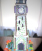 gingerbread house pattern - clock tower