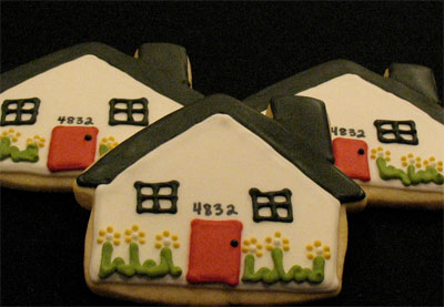 housewarming cookies