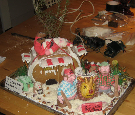 gingerbread trailer park contest