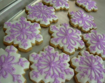 Snowflake cookie cutters