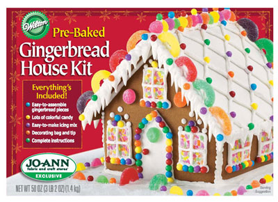 gingerbread house kit