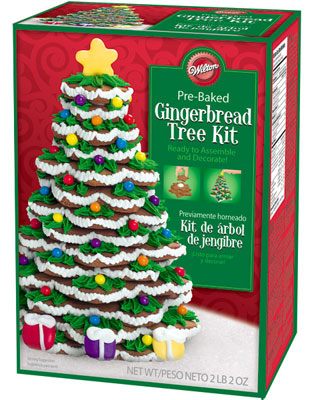 gingerbread tree kit