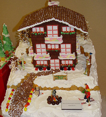 Unusual Gingerbread House 2