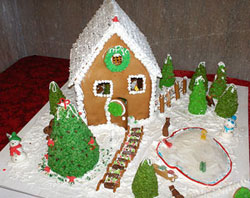 free gingerbread house pattern