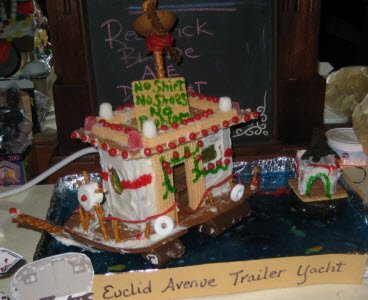 gingerbread yacht