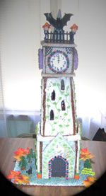 gingerbread clock tower template