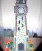 gingerbread house pattern - clock tower