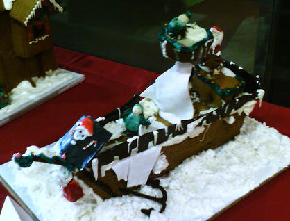 Gingerbread Pirate Ship