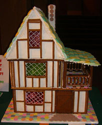 gingerbread tudor pattern