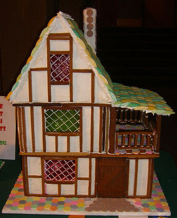 gingerbread tudor template