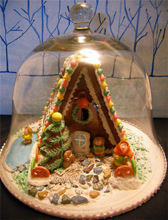 Gingerbread Under Glass