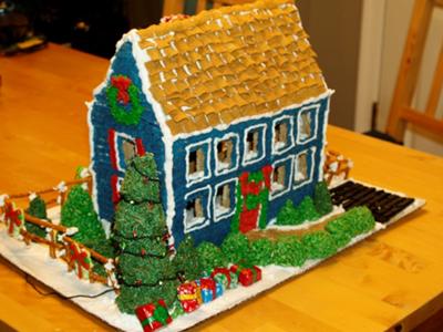 Cape Cod Gingerbread Cottage