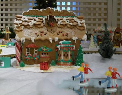 Gingerbread Train Station