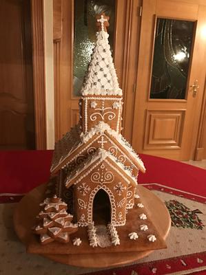 gingerbread cathedral template