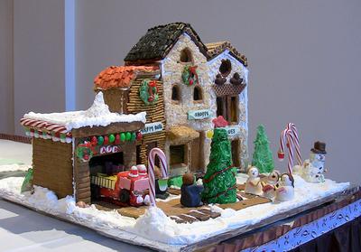Gingerbread Firehouse