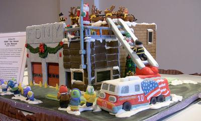 Gingerbread Firehouse