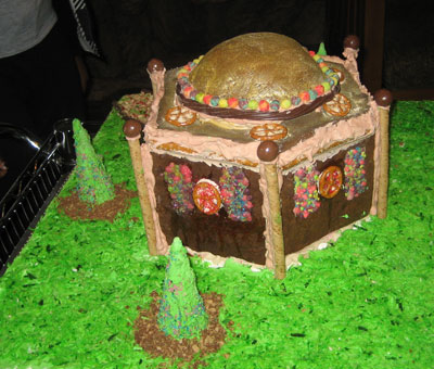 Gingerbread House with Dome