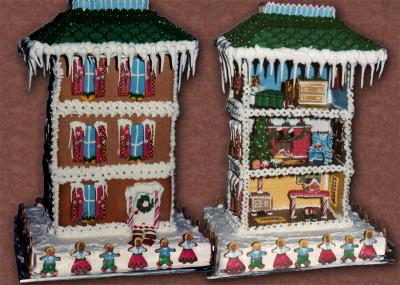 gingerbread townhouse
