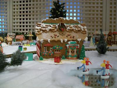 Gingerbread Country Train Station