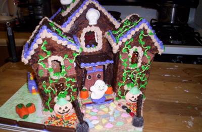 Haunted Gingerbread House