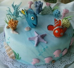 Finding Nemo Cake