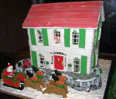 Red Roof Gingerbread House