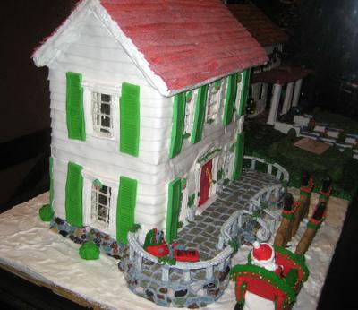 Red Roof Gingerbread House