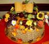 Autumn Basket with Marzipan