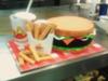 Hamburger combo cake