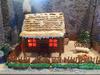 Gingerbread Log Cabin 2017: Front