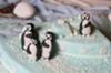 Marzipan animals - penguins