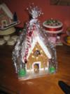 My first gingerbread house