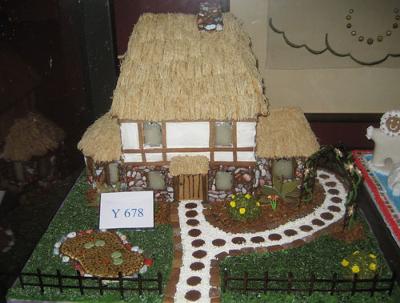 Tudor Gingerbread House
