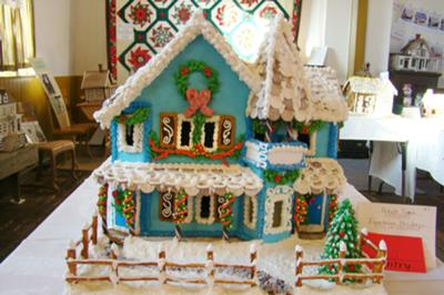 Gingerbread House Contest Winner - Victorian Home