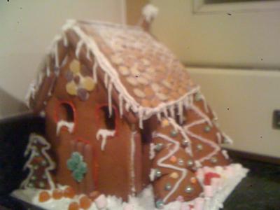 winter wonderland in gingerbread