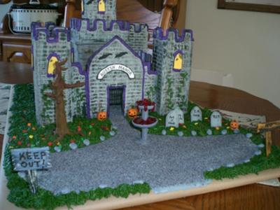 Halloween castle