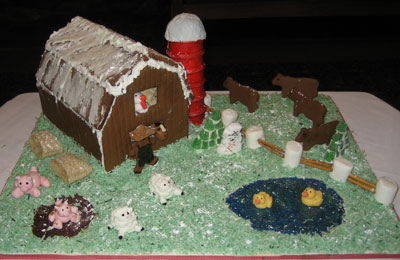 Gingerbread Barn