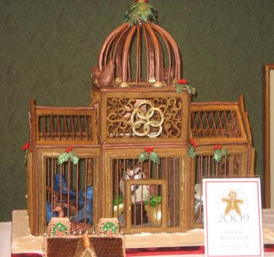 Birdcage Gingerbread House