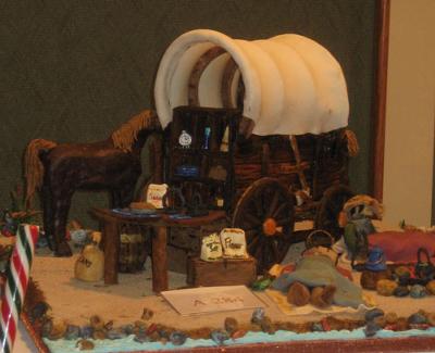 Gingerbread Covered Wagon